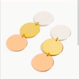 J crew drop earrings